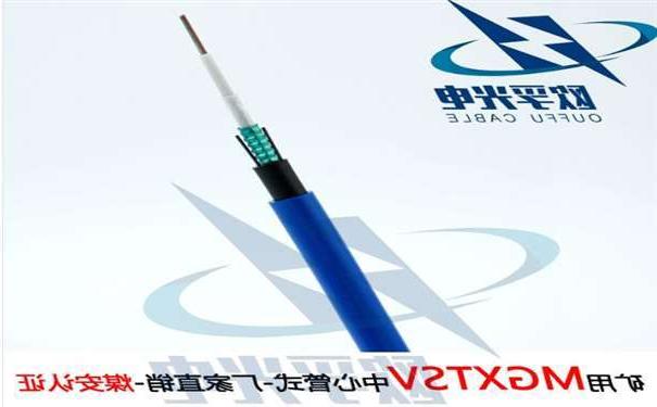 连江县欧孚MGXTSV-8B1 矿用单模阻燃光缆G652D纤芯煤安证书